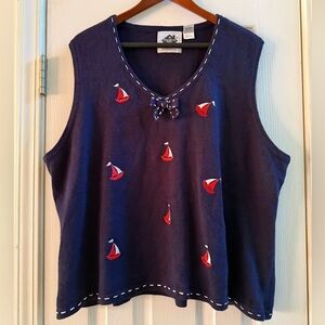 Storybook Knits Nantucket Shore Sweater Tank